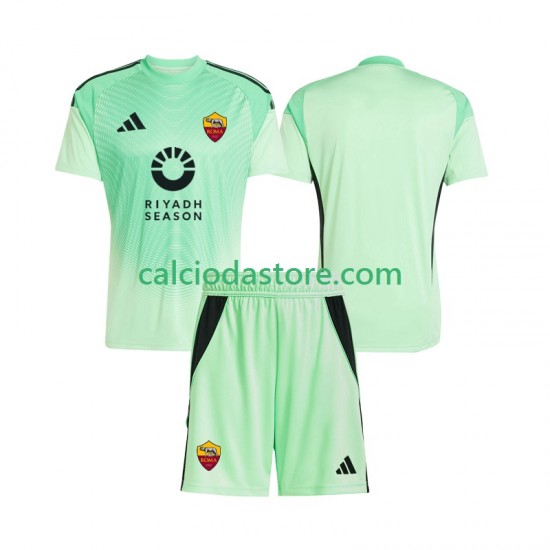 Maglia Portiere AS Roma Gara Away Gara Quarto Completo Bambino 2-13 Anni 2025-2026 MC