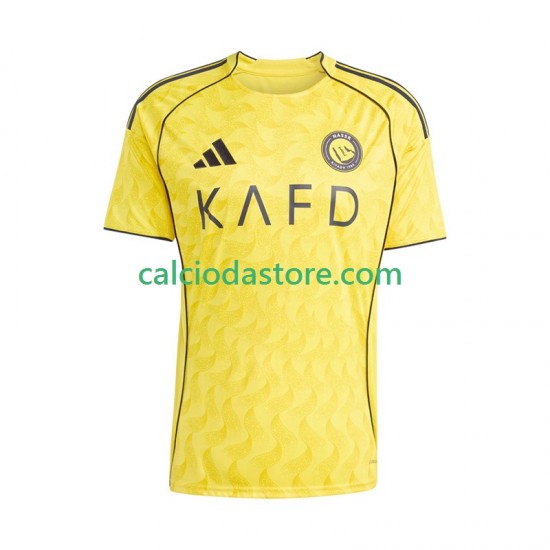 Maglia Al Nassr Gara Home Uomo 2025-2026 MC Maglia Al Nassr Gara Home Uomo 2025-2026 MC