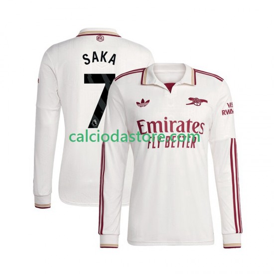 Maglia Arsenal Bukayo Saka 7 Gara Terza Uomo 2025-2026 ML