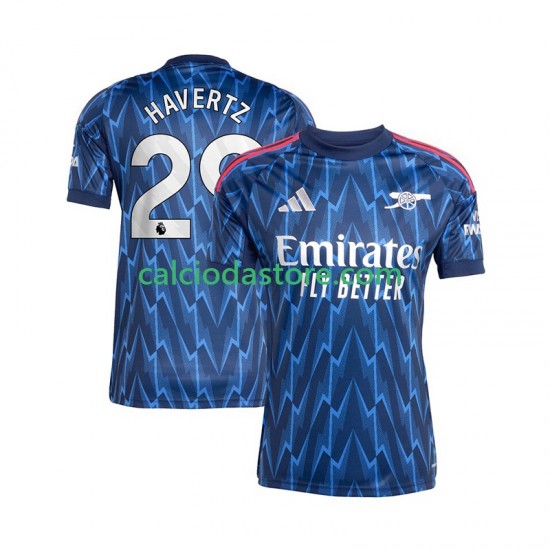 Maglia Arsenal Kai Havertz 29 Gara Away Uomo 2025-2026 MC Maglia Arsenal Kai Havertz 29 Gara Away Uomo 2025-2026 MC