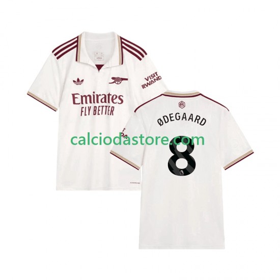 Maglia Arsenal Martin Odegaard 8 Gara Terza Uomo 2025-2026 MC