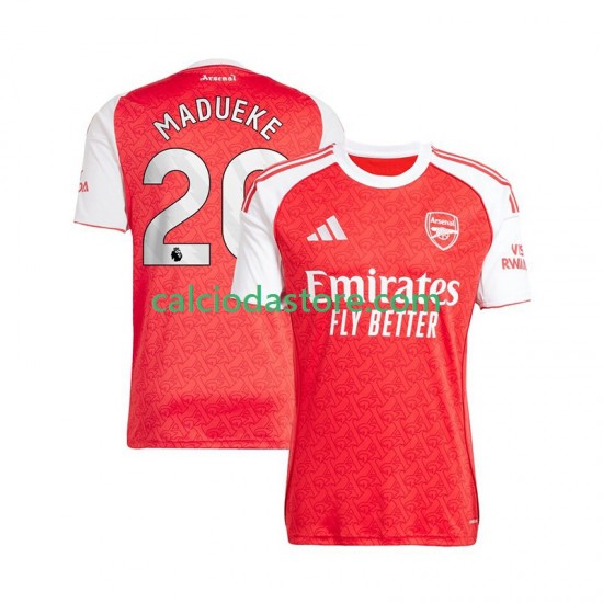 Maglia Arsenal Noni Madueke 20 Gara Home Uomo 2025-2026 MC