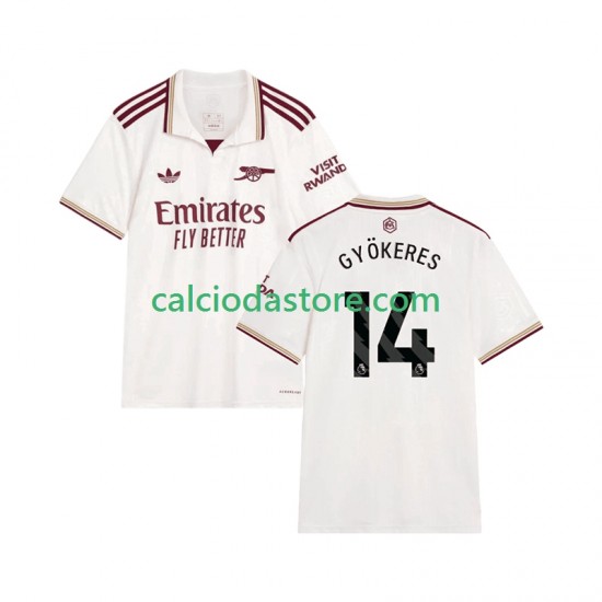 Maglia Arsenal Viktor Gyokeres 14 Gara Terza Uomo 2025-2026 MC