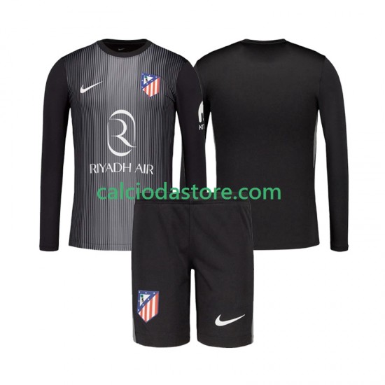 Maglia Portiere Atlético Madrid Gara Away Completo Bambino 2-13 Anni 2025-2026 ML