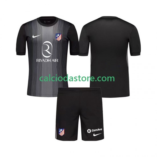 Maglia Portiere Atlético Madrid Gara Away Completo Bambino 2-13 Anni 2025-2026 MC