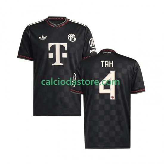 Maglia FC Bayern München Jonathan Tah 4 Gara Terza Uomo 2025-2026 MC