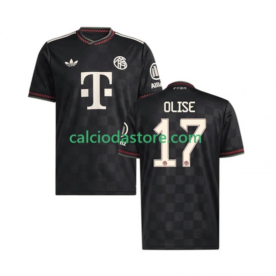 Maglia FC Bayern München Michael Olise 17 Gara Terza Uomo 2025-2026 MC