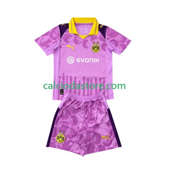 Maglia Portiere Borussia Dortmund FIFA CWC Gara Home Completo Bambino 2-13 Anni 2025 MC