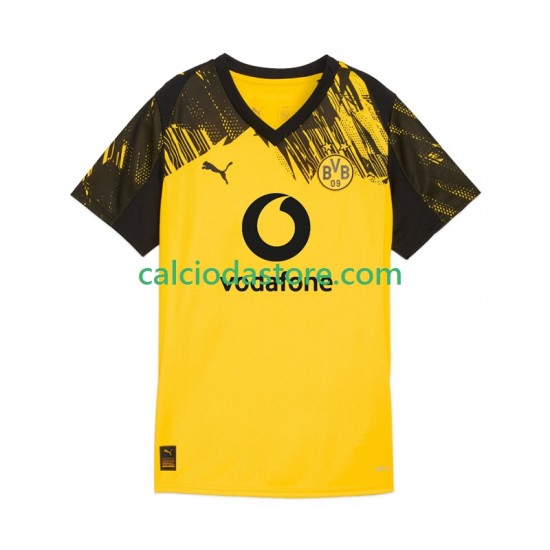Maglia Borussia Dortmund Gara Home Uomo 2025-2026 MC