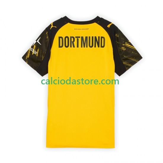 Maglia Borussia Dortmund Gara Home Uomo 2025-2026 MC