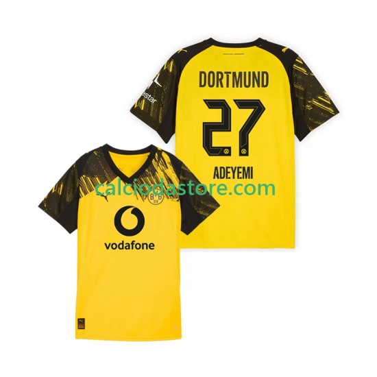 Maglia Borussia Dortmund Karim Adeyemi 27 Gara Home Uomo 2025-2026 MC