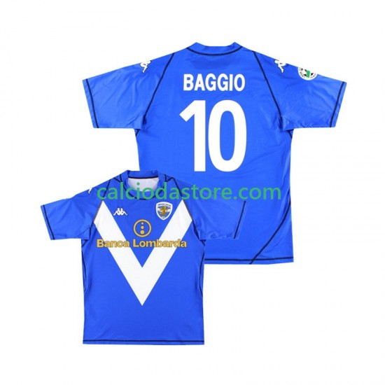 Maglia Brescia Calcio Baggio 10 2003 Retro Gara Home Uomo 2004 MC