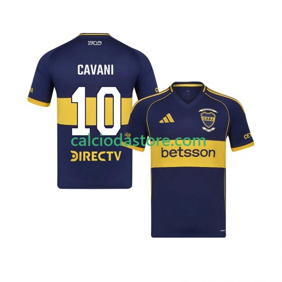 Maglia CA Boca Juniors Edinson Cavani 10 Gara Home Uomo 2025-2026 MC
