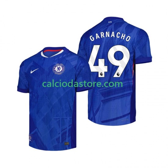 Maglia Chelsea Alejandro Garnacho 49 Gara Home Uomo 2025-2026 MC Maglia Chelsea Alejandro Garnacho 49 Gara Home Uomo 2025-2026 MC