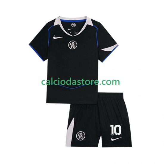 Maglia Chelsea Cole Palmer 10 Gara Terza Completo Bambino 2-13 Anni 2025-2026 MC