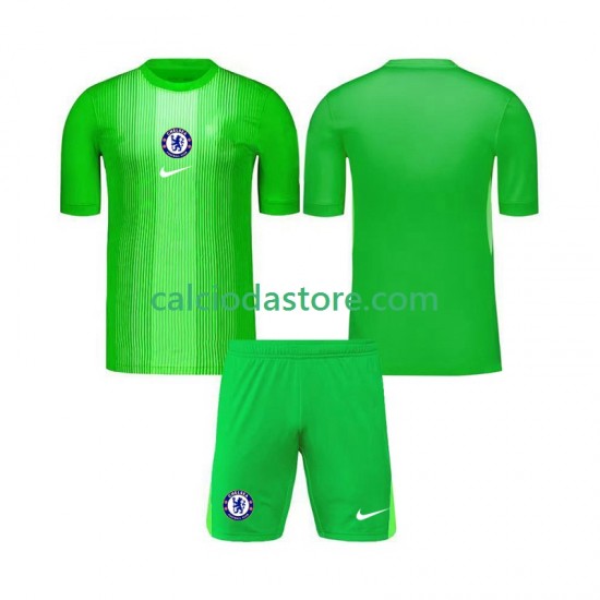 Maglia Portiere Chelsea Gara Away Completo Bambino 2-13 Anni 2025-2026 MC