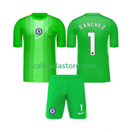 Maglia Portiere Chelsea Robert Sanchez 1 Gara Away Completo Bambino 2-13 Anni 2025-2026 MC