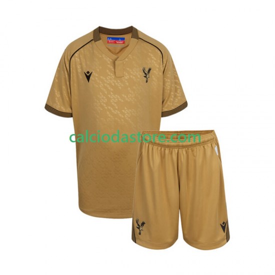 Maglia Crystal Palace Gara Away Completo Bambino 2-13 Anni 2025-2026 MC