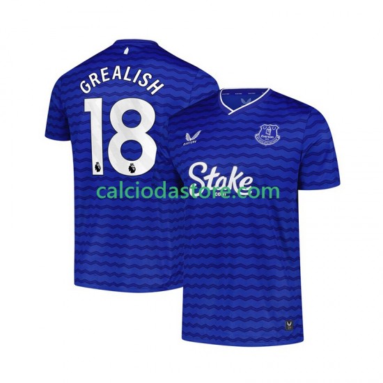 Maglia Everton Jack Grealish 18 Gara Home Uomo 2025-2026 MC
