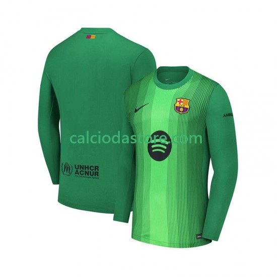 Maglia Portiere FC Barcelona Gara Home Uomo 2025-2026 ML