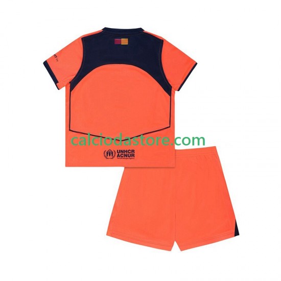 Maglia FC Barcelona Gara Terza Completo Bambino 2-13 Anni 2025-2026 MC