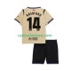 Maglia FC Barcelona Marcus Rashford 14 UCL Gara Away Completo Bambino 2-13 Anni 2025-2026 MC