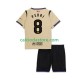 Maglia FC Barcelona Pedri 8 UCL Gara Away Completo Bambino 2-13 Anni 2025-2026 MC