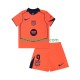 Maglia FC Barcelona Robert Lewandowski 9 UCL Gara Terza Completo Bambino 2-13 Anni 2025-2026 MC