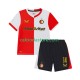Maglia Feyenoord Rotterdam Sem Steijn 14 Gara Home Completo Bambino 2-13 Anni 2025-2026 MC