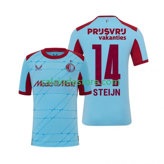 Maglia Feyenoord Rotterdam Sem Steijn 14 Gara Terza Uomo 2025-2026 MC
