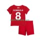 Maglia Liverpool Dominik Szoboszlai 8 Gara Home Completo Bambino 2-13 Anni 2025-2026 MC