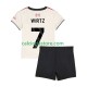 Maglia Liverpool Florian Wirtz 7 Gara Away Completo Bambino 2-13 Anni 2025-2026 MC Maglia Liverpool Florian Wirtz 7 Gara Away Completo Bambino 2-13 Anni 2025-2026 MC