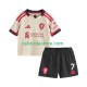 Maglia Liverpool Florian Wirtz 7 Gara Away Completo Bambino 2-13 Anni 2025-2026 MC