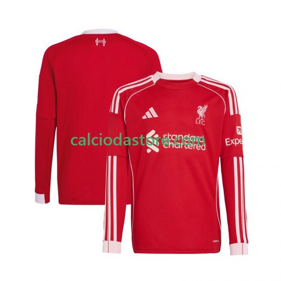 Maglia Liverpool Gara Home Uomo 2025-2026 ML