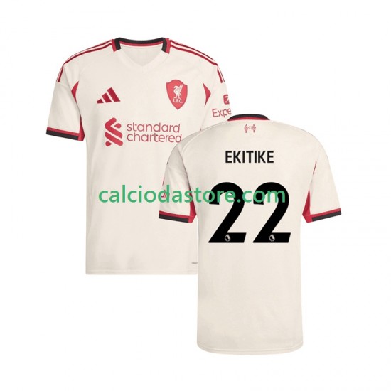 Maglia Liverpool Hugo Ekitike 22 Gara Away Uomo 2025-2026 MC Maglia Liverpool Hugo Ekitike 22 Gara Away Uomo 2025-2026 MC
