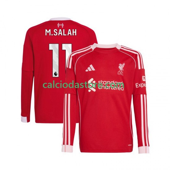 Maglia Liverpool Mohamed Salah 11 Gara Home Uomo 2025-2026 ML Maglia Liverpool Mohamed Salah 11 Gara Home Uomo 2025-2026 ML