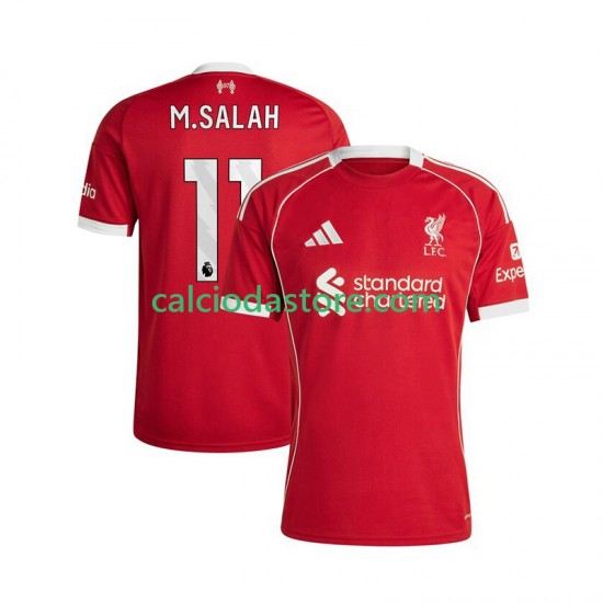 Maglia Liverpool Mohamed Salah 11 Gara Home Uomo 2025-2026 MC