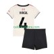 Maglia Liverpool Virgil van Dijk 4 Gara Away Completo Bambino 2-13 Anni 2025-2026 MC