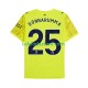 Maglia Portiere Manchester City Gianluigi Donnarumma 25 Gara Terza Uomo 2025-2026 MC