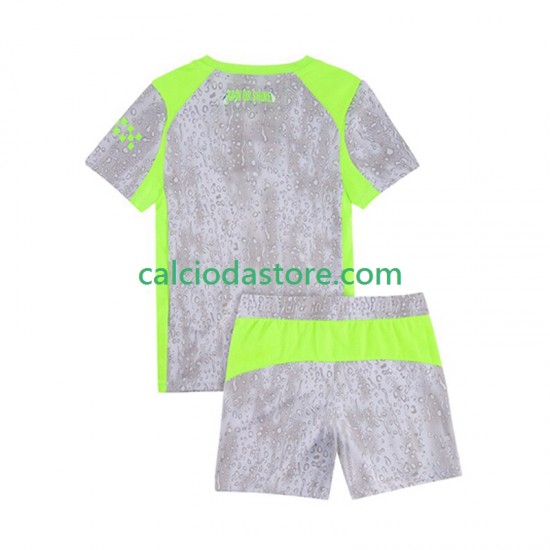 Maglia Manchester City Gara Terza Completo Bambino 2-13 Anni 2025-2026 MC