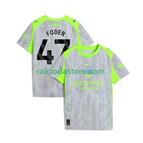 Maglia Manchester City Phil Foden 47 Gara Terza Uomo 2025-2026 MC
