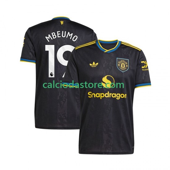 Maglia Manchester United Bryan Mbeumo 19 Gara Terza Uomo 2025-2026 MC
