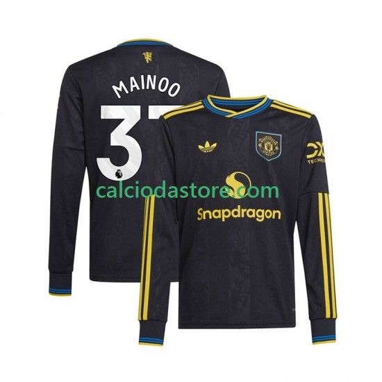 Maglia Manchester United Kobbie Mainoo 37 Gara Terza Uomo 2025-2026 ML