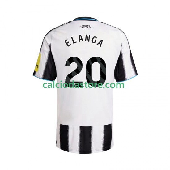 Maglia Newcastle United Elanga 20 Gara Home Uomo 2025-2026 MC