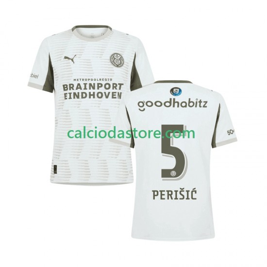 Maglia PSV Eindhoven Ivan Perisic 5 Gara Terza Uomo 2025-2026 MC Maglia PSV Eindhoven Ivan Perisic 5 Gara Terza Uomo 2025-2026 MC