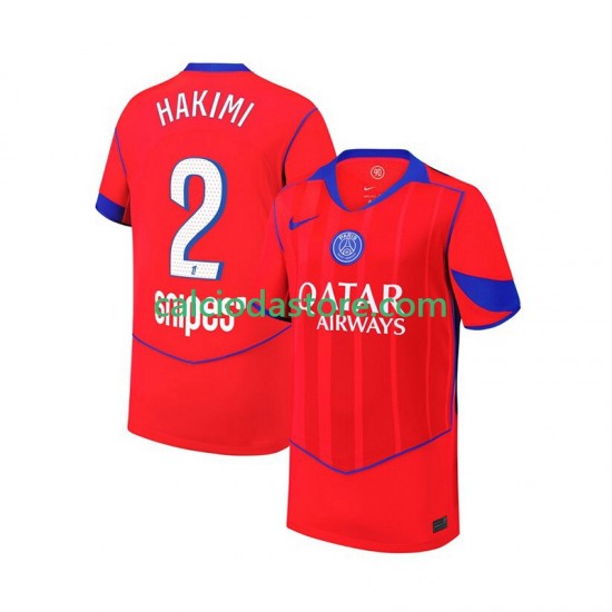 Maglia Paris Saint-Germain Achraf Hakimi 2 Gara Terza Uomo 2025-2026 MC