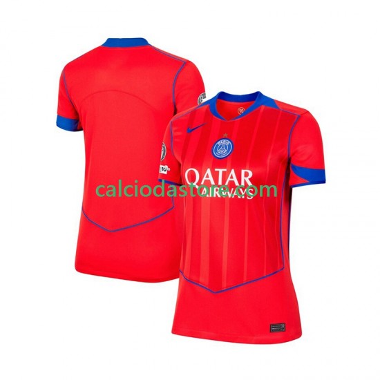Maglia Paris Saint-Germain Gara Terza Donna 2025-2026 MC