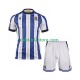 Maglia Real Sociedad Gara Home Completo Bambino 2-13 Anni 2025-2026 MC