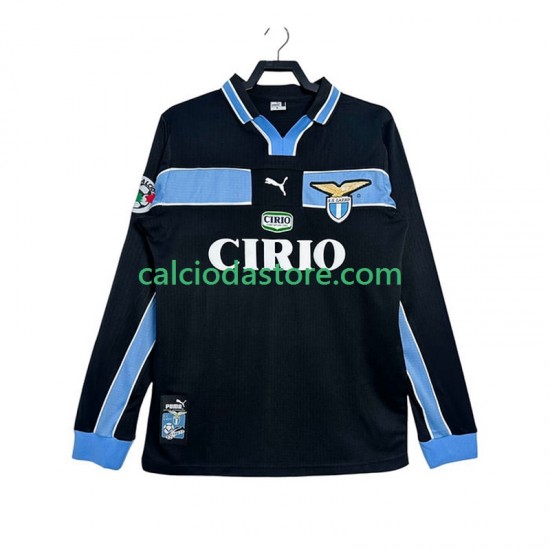 Maglia SS Lazio Retro Gara Away Uomo 1998 1999 ML Maglia SS Lazio Retro Gara Away Uomo 1998 1999 ML