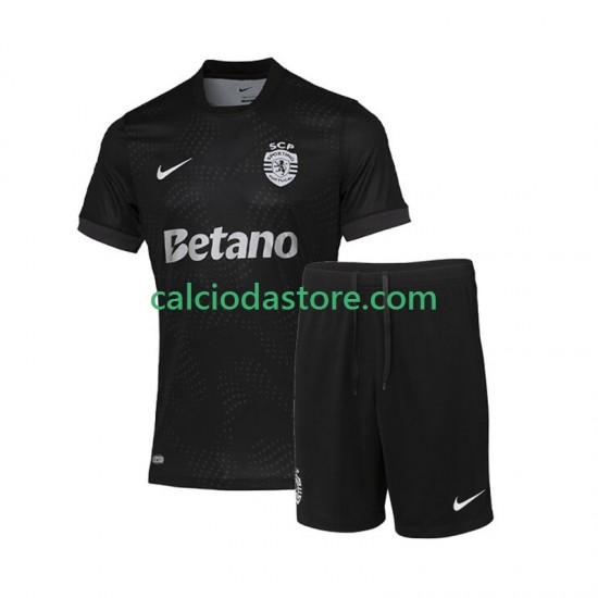 Maglia Sporting CP Gara Away Completo Bambino 2-13 Anni 2025-2026 MC Maglia Sporting CP Gara Away Completo Bambino 2-13 Anni 2025-2026 MC